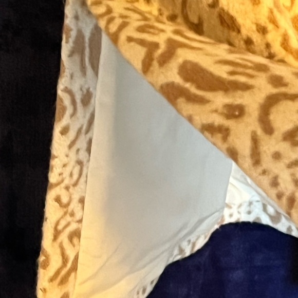 Nine West over coat Womens size M camel leopard print - Picture 5 of 5